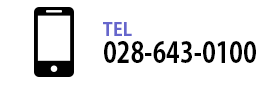 TEL 028-643-0100